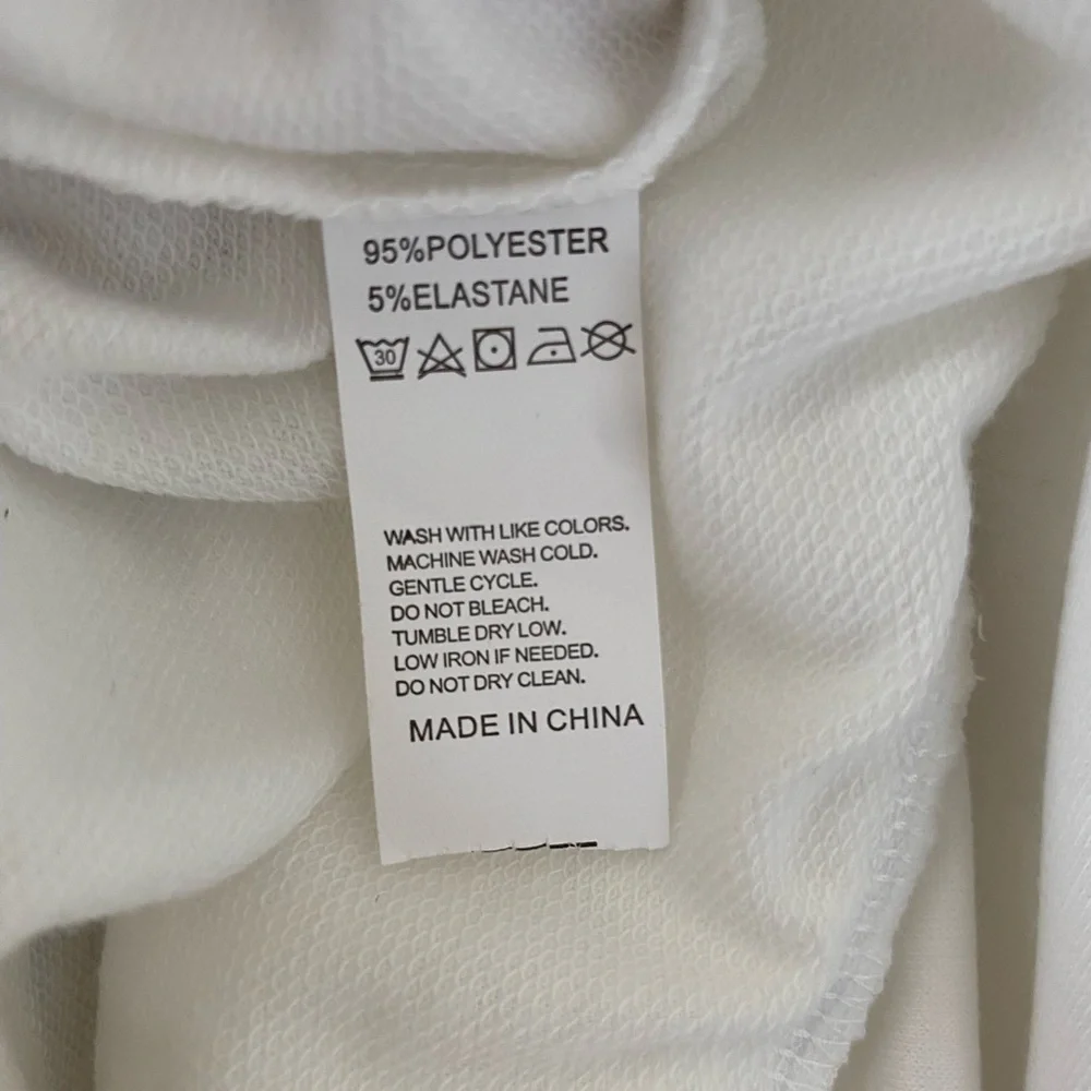 Bunny long sleeve tshirt white Size XL - Picture 5 of 5